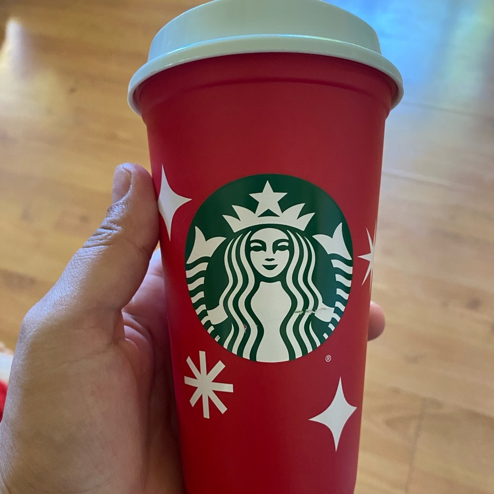 Starbucks cup of holiday cheer 16 oz